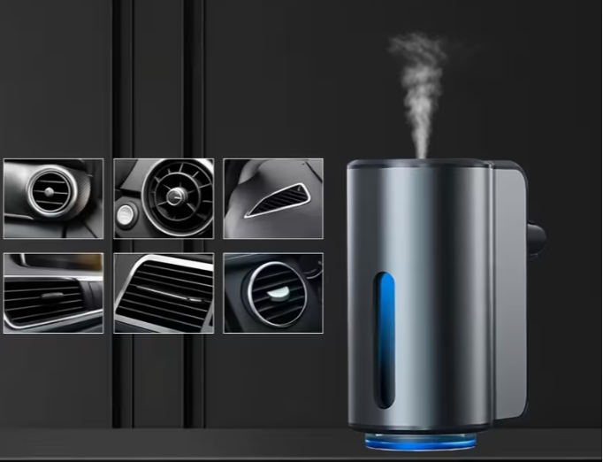Difuzor Auto Premium pentru Aromaterapie – Compact, Elegant și Silențios